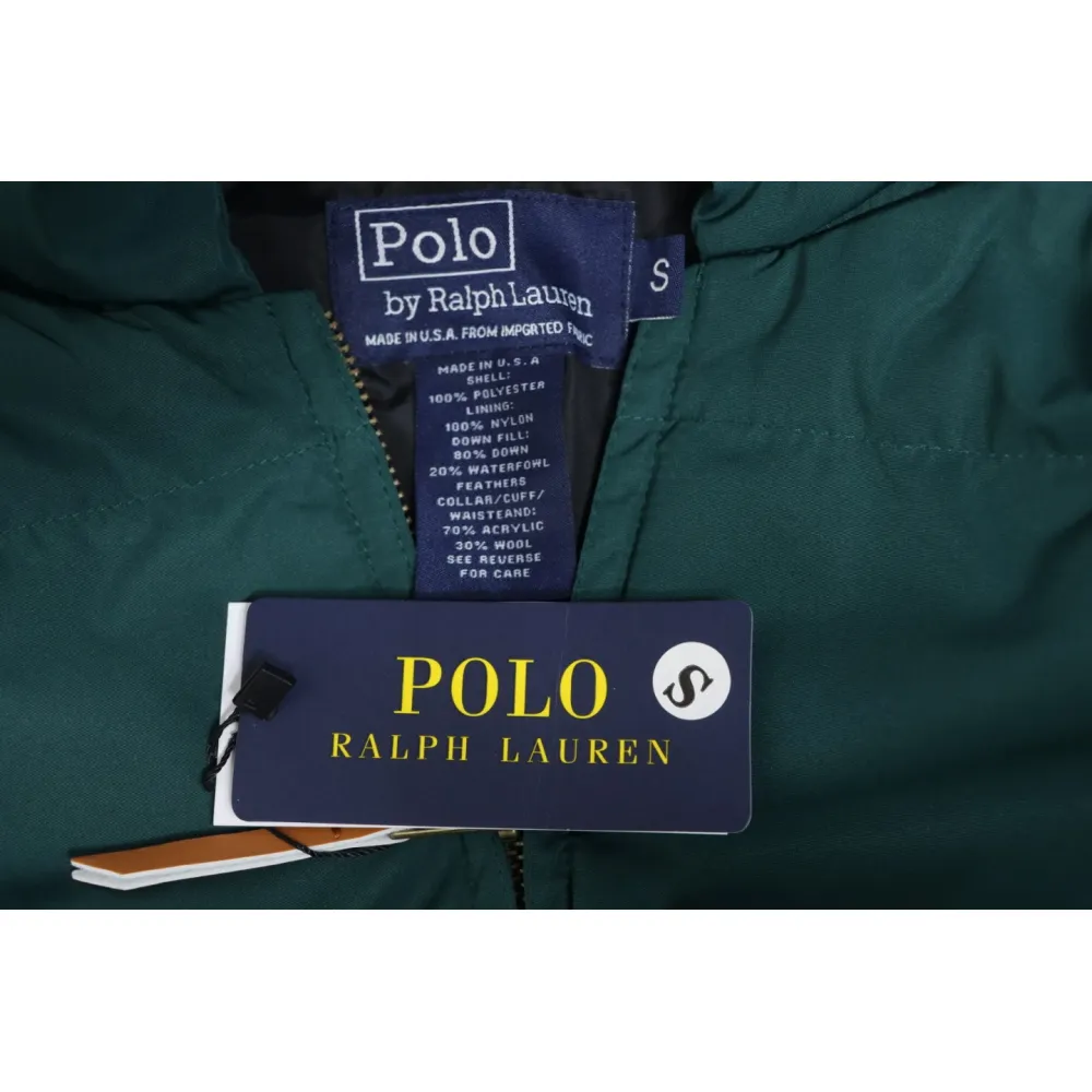 Ralph Lauren Small Standard Bread Down Green