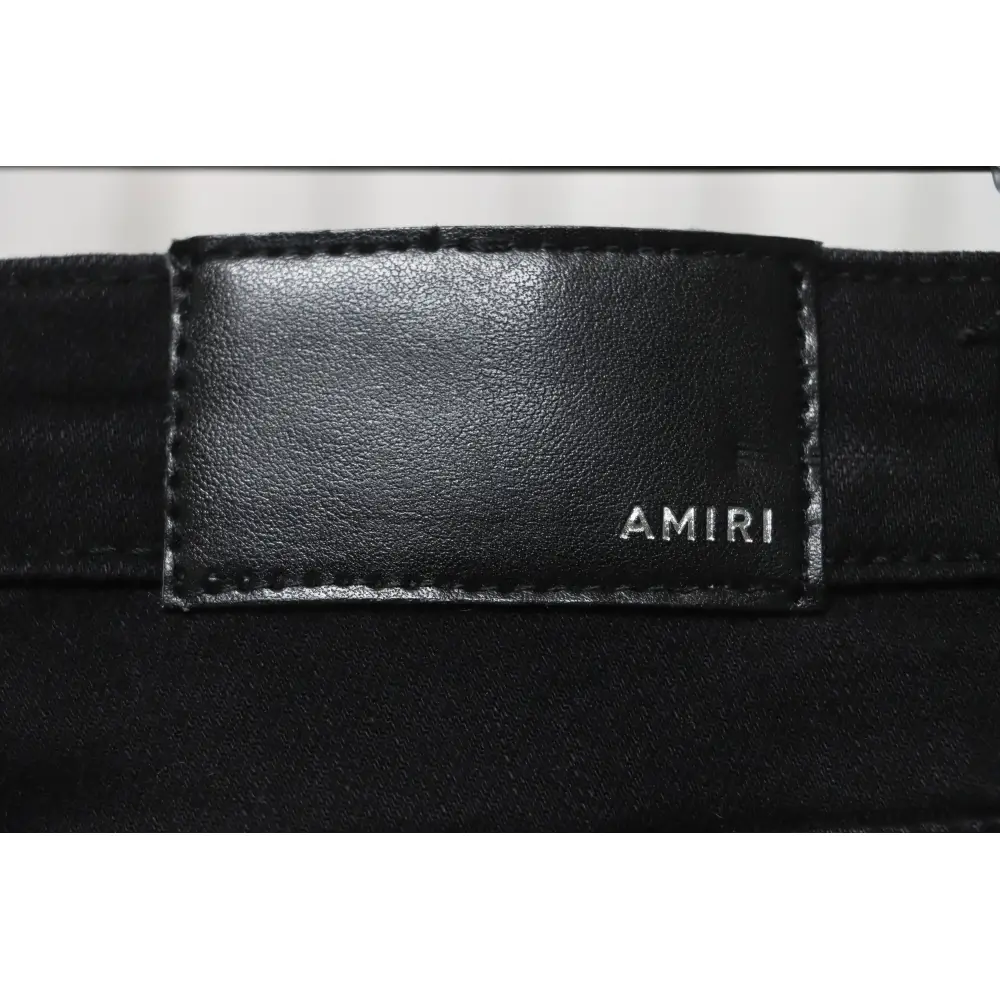 AMIRI Black Ripped Diamond High Street Jeans