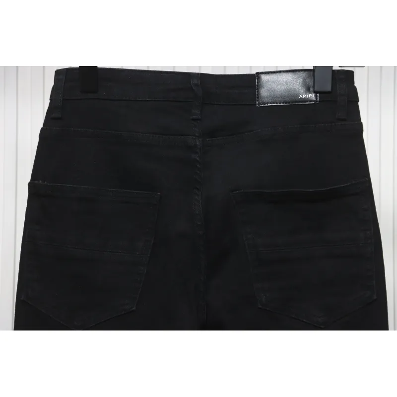 AMIRI Black Ripped Diamond High Street Jeans