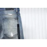 AMIRI Ink-Splashed Rhinestone Jeans