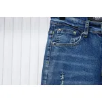 AMIRI MX1 Pink Diamond Washed Ripped Denim Pants