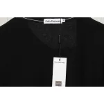 Calvin Klein Basic Casual Round Neck Long Sleeve Black