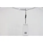 Calvin Klein Basic Casual Round Neck Long Sleeve White