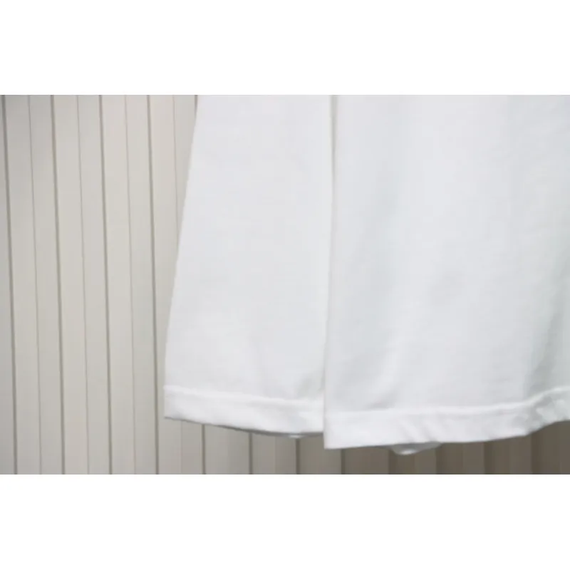 Calvin Klein Basic Casual Round Neck Long Sleeve White