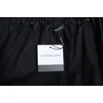 Calvin Klein Cat Print Wide-Leg Trousers Black