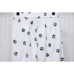Calvin Klein Cat Print Wide-Leg Trousers White