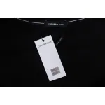 Calvin Klein CK Embroidered Print Long-Sleeved T-shirt Black