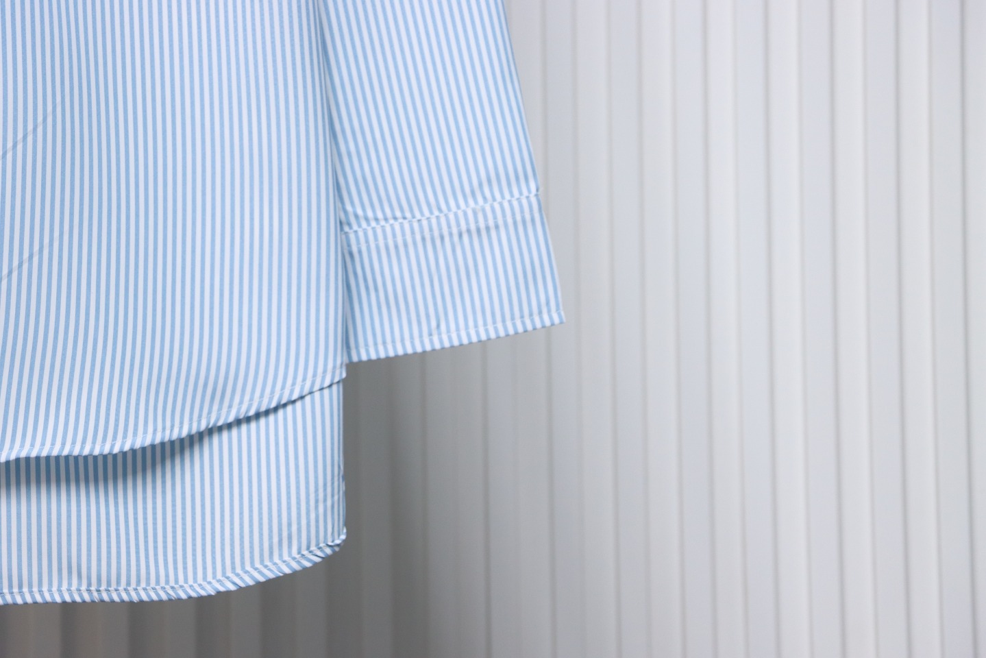 Calvin Klein Ck Fabric Label Pocket Casual Loose Long Sleeve Shirt Blue