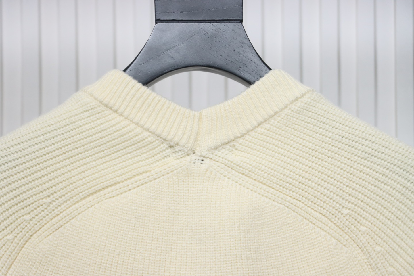 Calvin Klein CK Jacquard Knit Sweater Beige