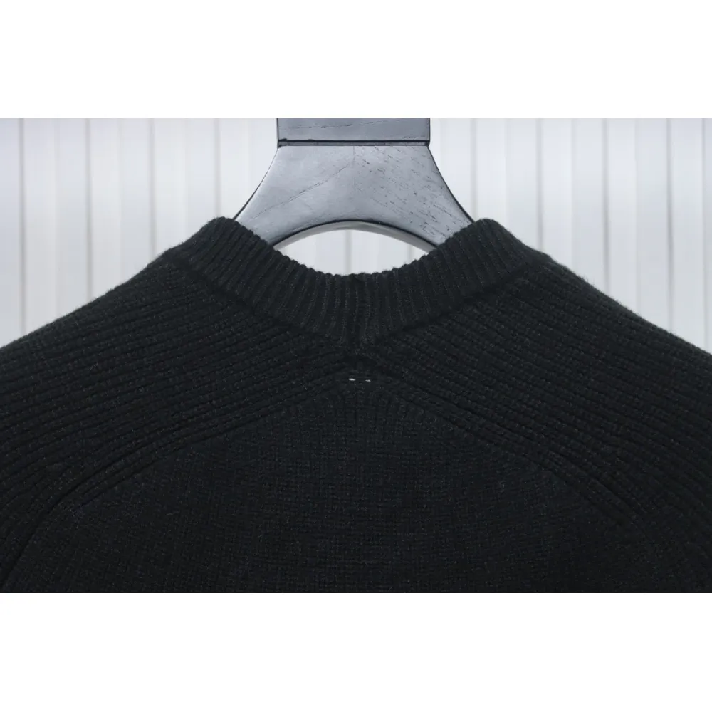 Calvin Klein CK Jacquard Knit Sweater Black