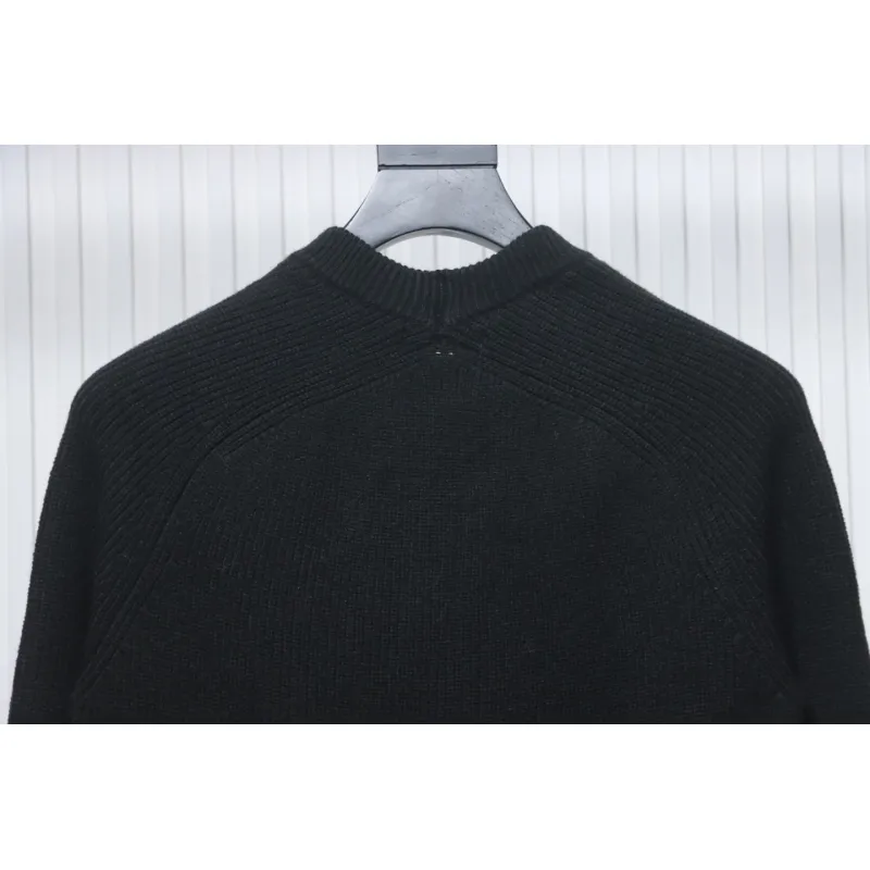 Calvin Klein CK Jacquard Knit Sweater Black