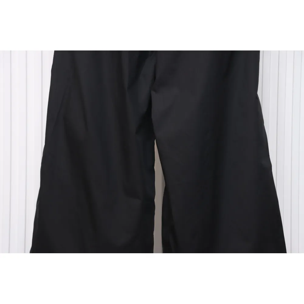 Calvin Klein Double Waist Woven Monogram Trousers Black