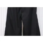 Calvin Klein Double Waist Woven Monogram Trousers Black