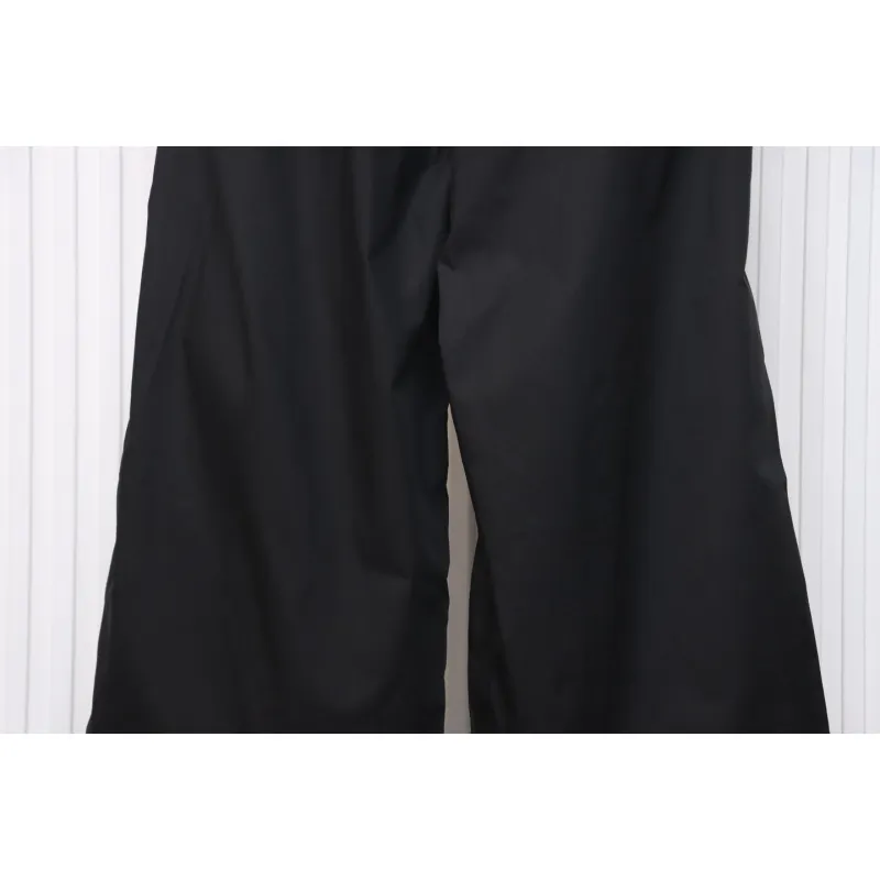Calvin Klein Double Waist Woven Monogram Trousers Black