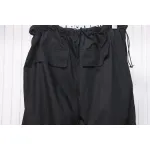 Calvin Klein Double Waist Woven Monogram Trousers Black