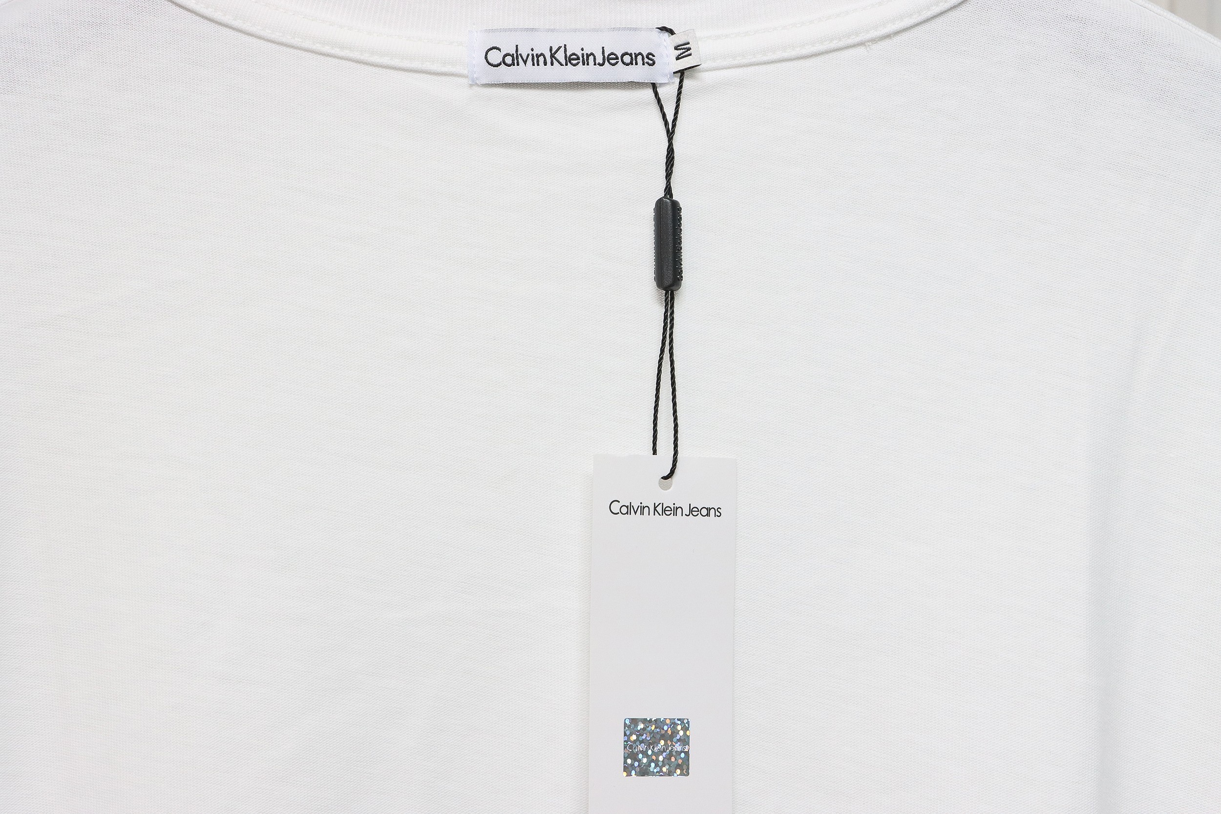 Calvin Klein Small Label Long Sleeve White