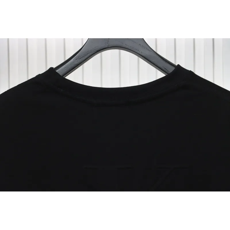 Calvin Klein Small Logo Basic Round Neck Long Sleeve Black