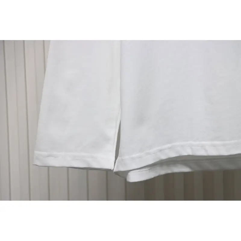 Calvin Klein Small Logo Basic Round Neck Long Sleeve White