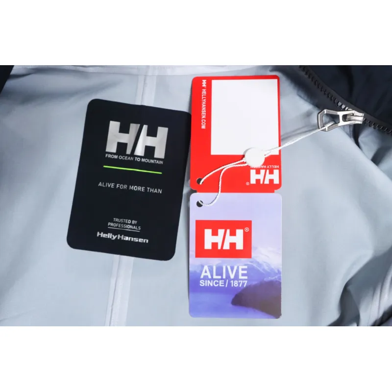 Helly Hansen HH Outdoor Mountaineering Cold And Windproof H2 Hard Shell Jacket Black