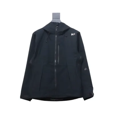 Helly Hansen HH Outdoor Mountaineering Cold And Windproof H2 Hard Shell Jacket Black 01