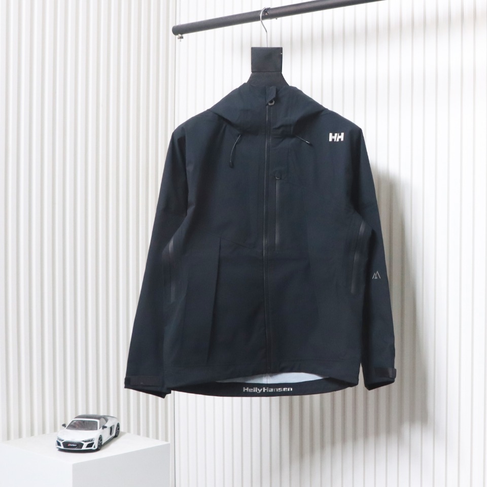 Helly Hansen HH Outdoor Mountaineering Cold And Windproof H2 Hard Shell Jacket Black