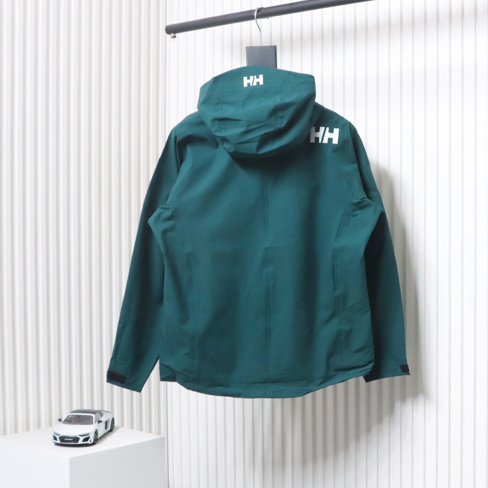 Helly Hansen HH Outdoor Mountaineering Cold And Windproof H2 Hard Shell Jacket Green