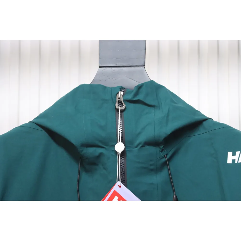 Helly Hansen HH Outdoor Mountaineering Cold And Windproof H2 Hard Shell Jacket Green