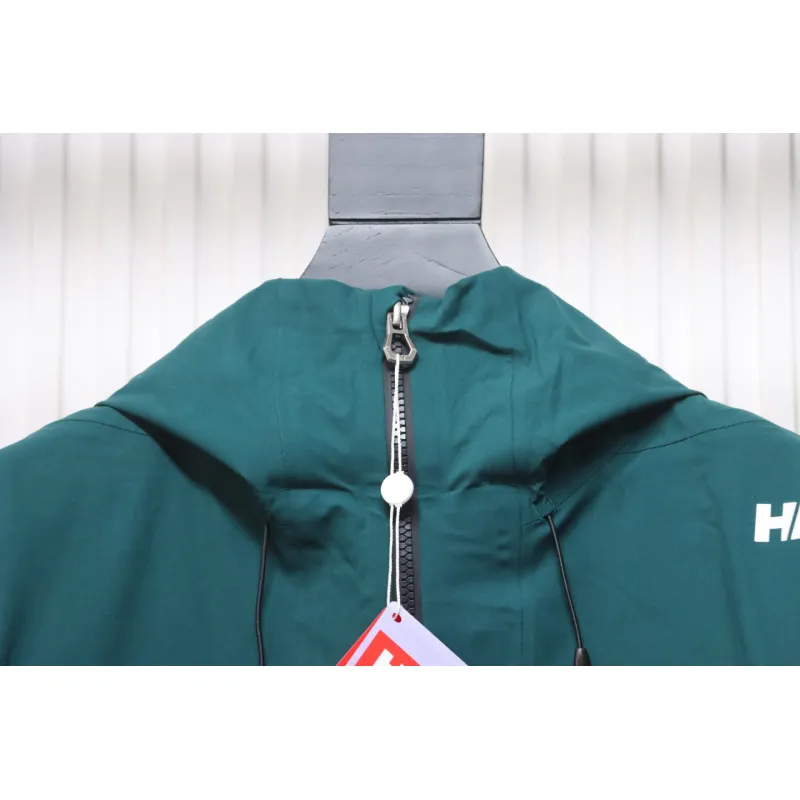 Helly Hansen HH Outdoor Mountaineering Cold And Windproof H2 Hard Shell Jacket Green