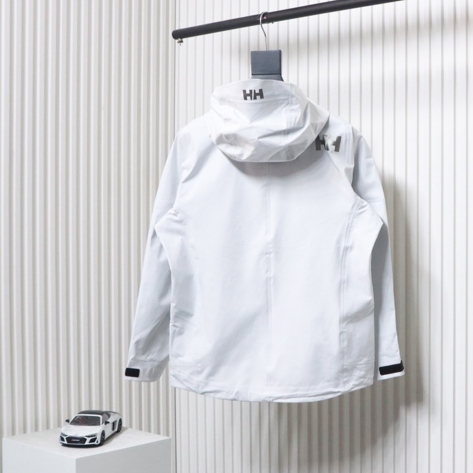 Helly Hansen HH Outdoor Mountaineering Cold And Windproof H2 Hard Shell Jacket White