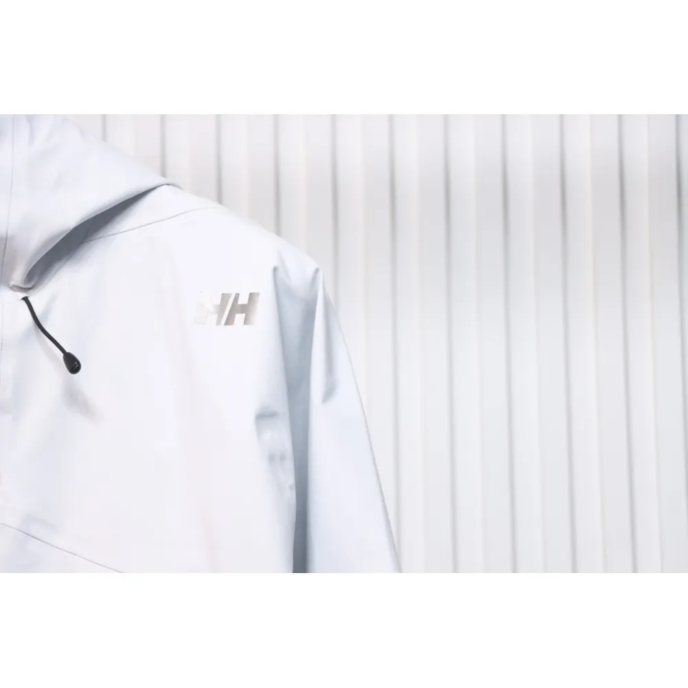 Helly Hansen HH Outdoor Mountaineering Cold And Windproof H2 Hard Shell Jacket White