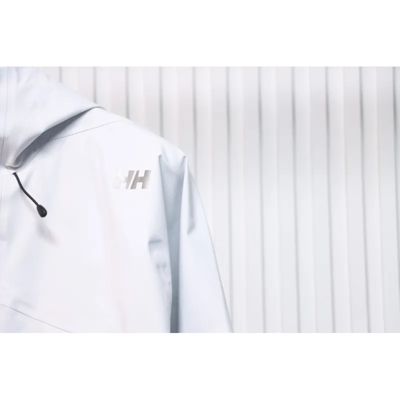 Helly Hansen HH Outdoor Mountaineering Cold And Windproof H2 Hard Shell Jacket White