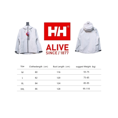 Helly Hansen HH Outdoor Mountaineering Cold And Windproof H2 Hard Shell Jacket White 02