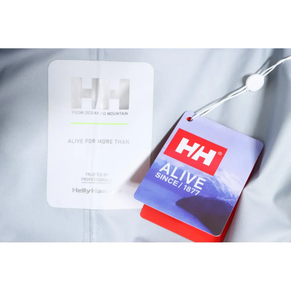 Helly Hansen HH Outdoor Mountaineering Cold And Windproof H2 Hard Shell Jacket White