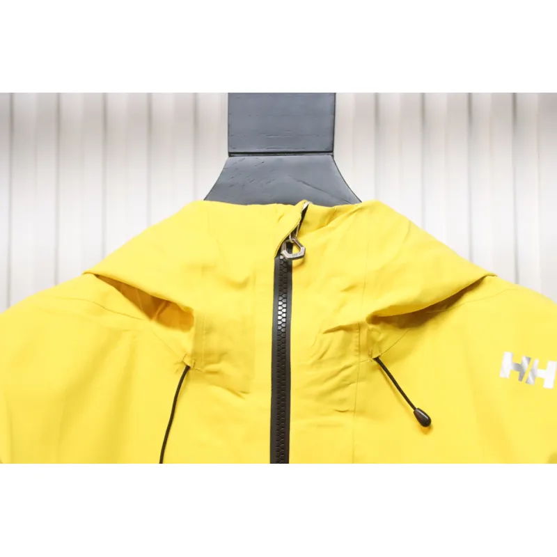 Helly Hansen HH Outdoor Mountaineering Cold And Windproof H2 Hard Shell Jacket Yellow