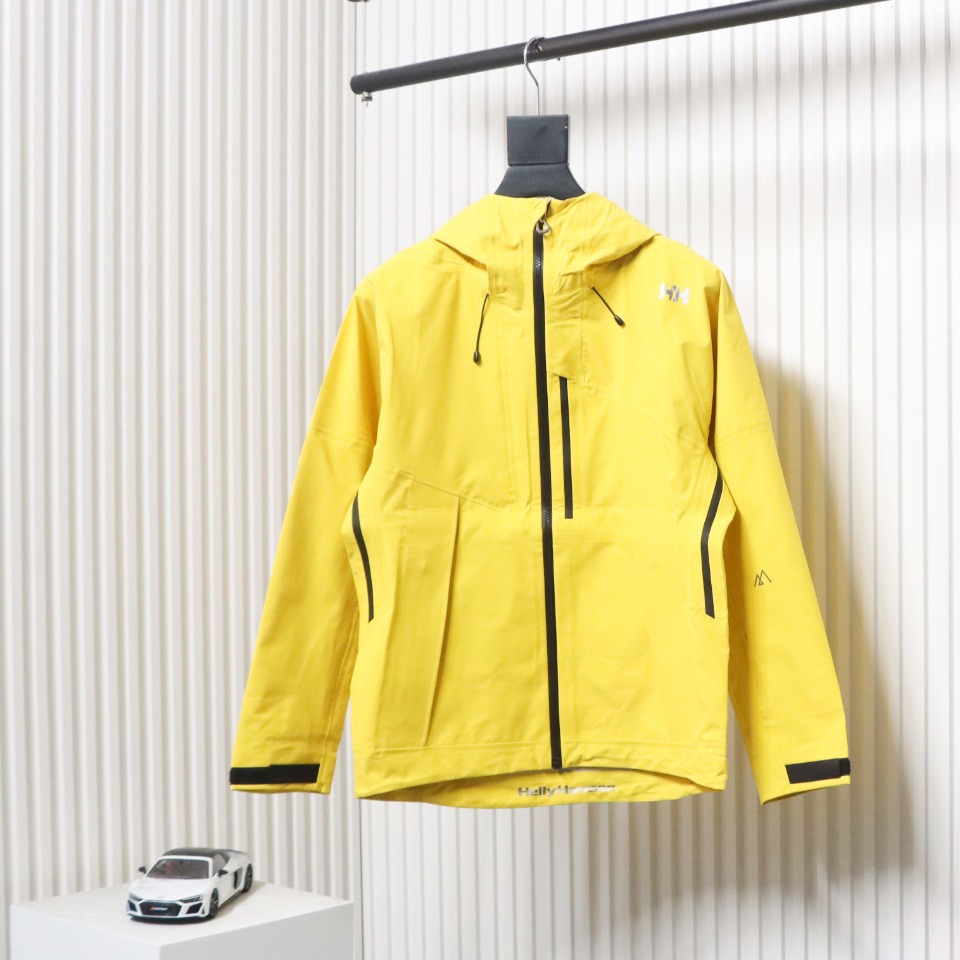 Helly Hansen HH Outdoor Mountaineering Cold And Windproof H2 Hard Shell Jacket Yellow
