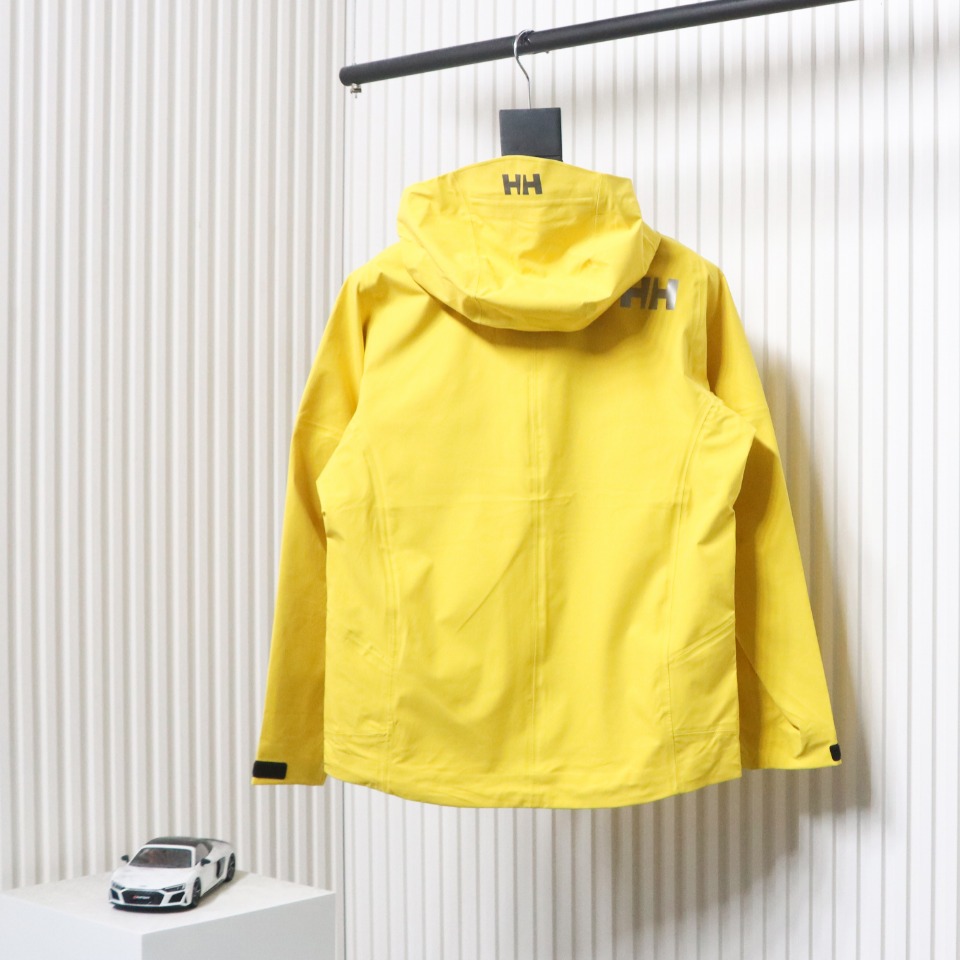 Helly Hansen HH Outdoor Mountaineering Cold And Windproof H2 Hard Shell Jacket Yellow