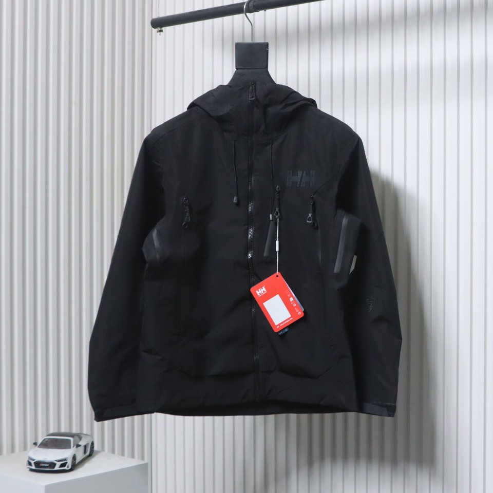 Helly Hansen New Odin Hard Shell Outdoor Hooded Jacket Black