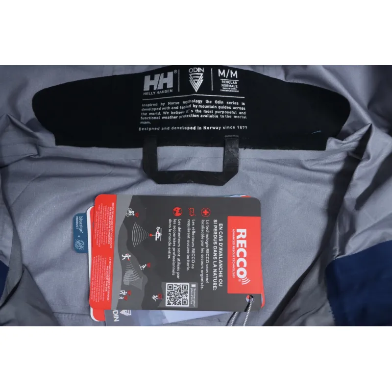 Helly Hansen New Odin Hard Shell Outdoor Hooded Jacket Blue