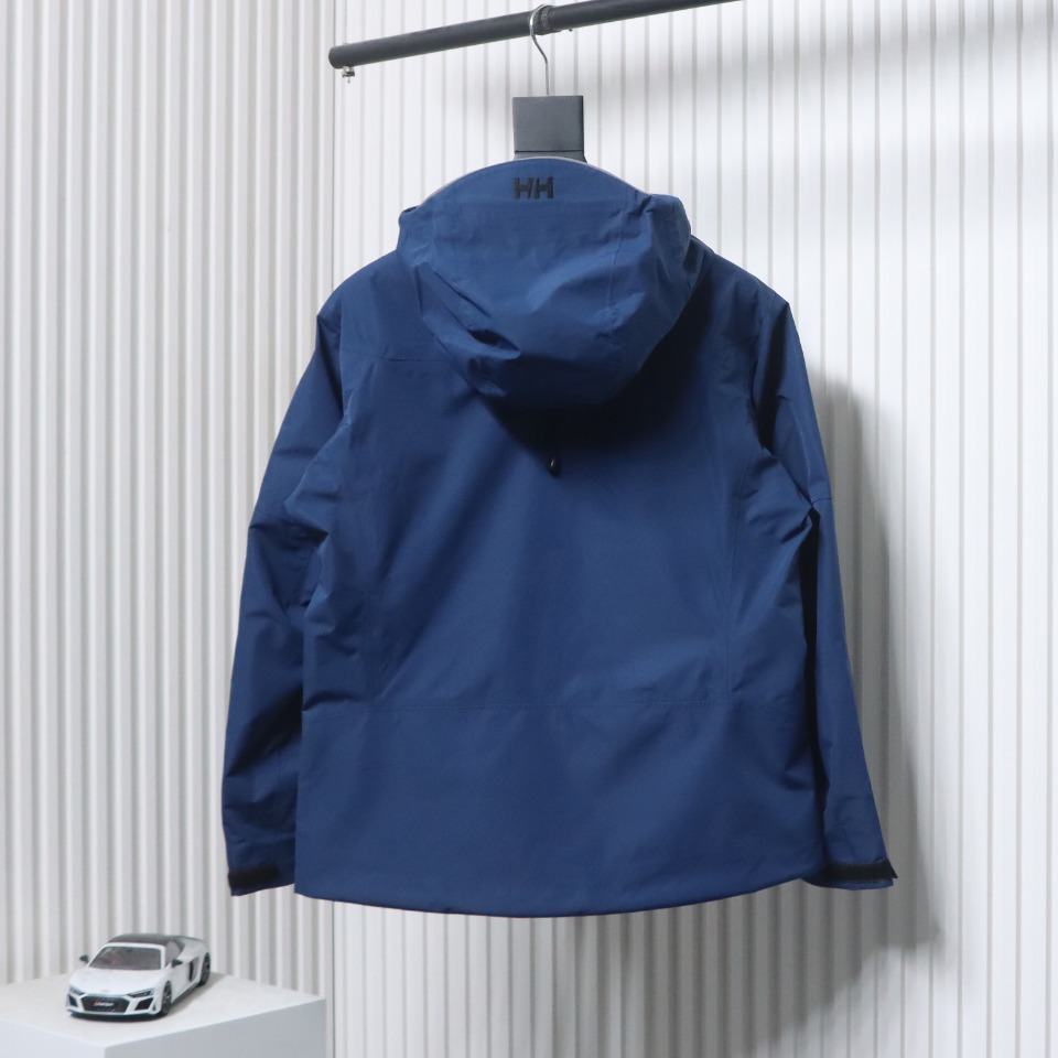 Helly Hansen New Odin Hard Shell Outdoor Hooded Jacket Blue