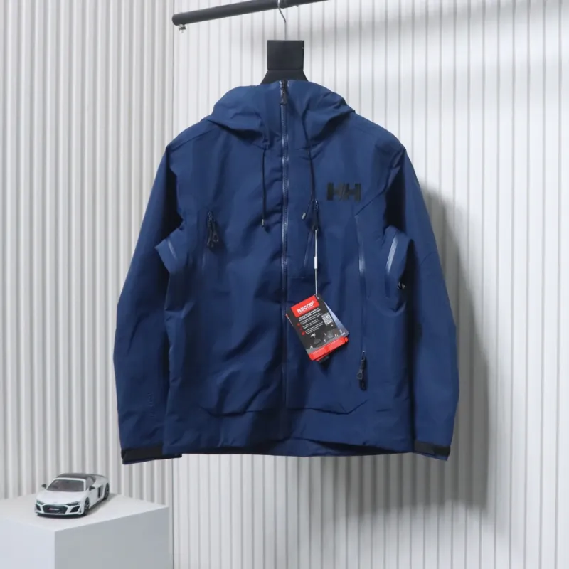 Helly Hansen New Odin Hard Shell Outdoor Hooded Jacket Blue