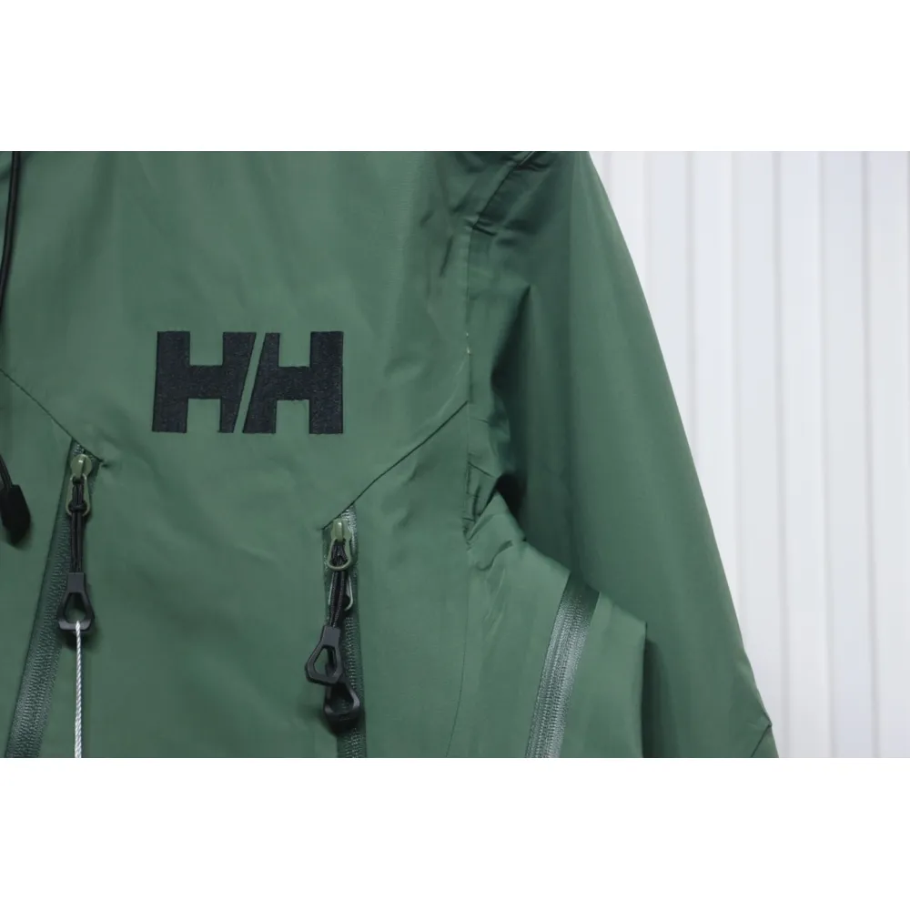 Helly Hansen New Odin Hard Shell Outdoor Hooded Jacket Green