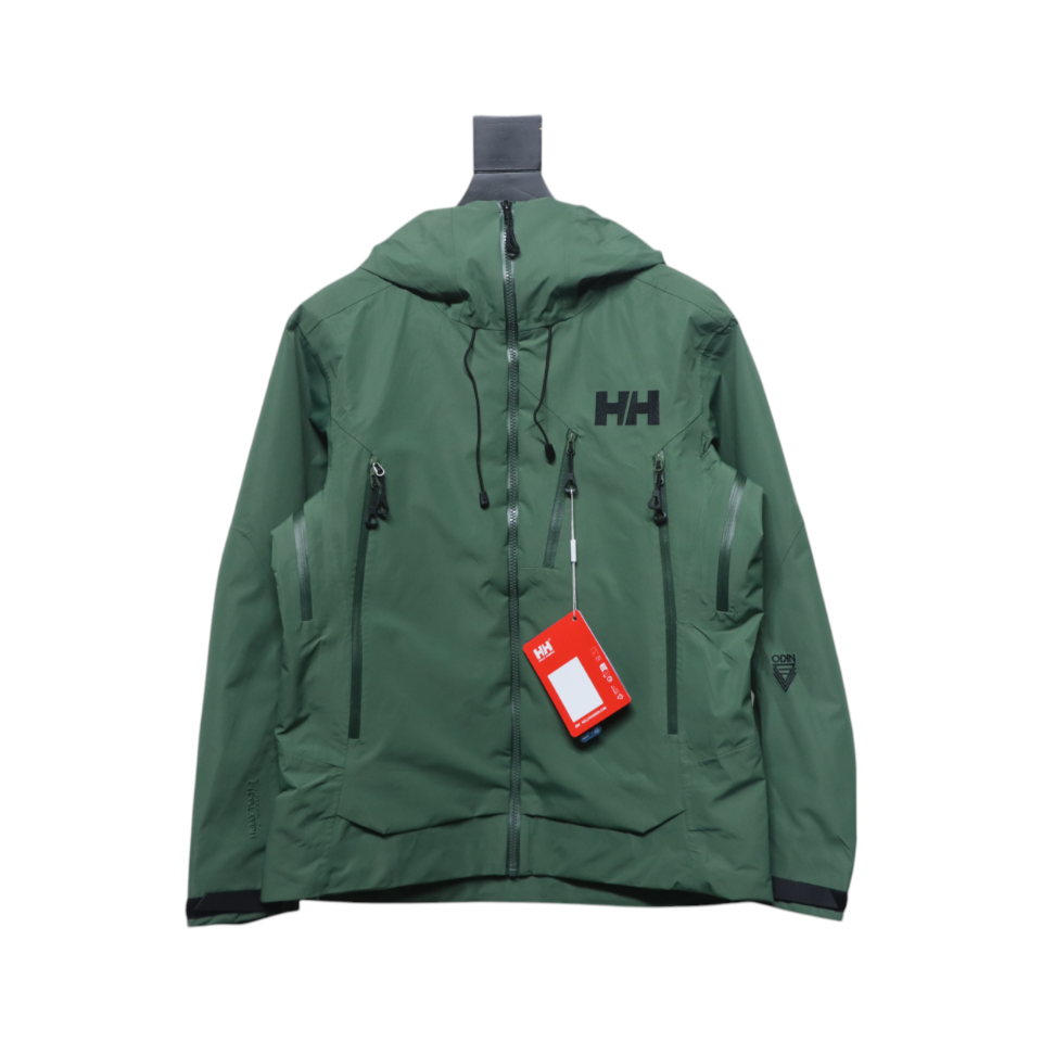 Helly Hansen New Odin Hard Shell Outdoor Hooded Jacket Green