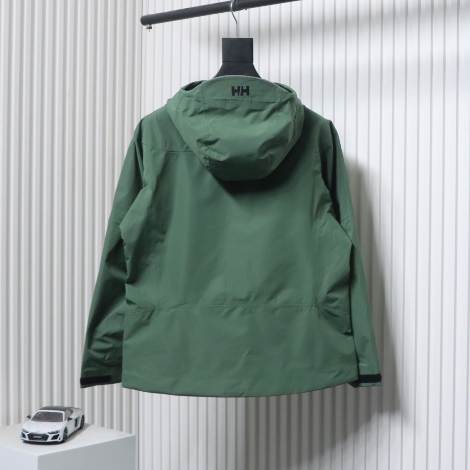 Helly Hansen New Odin Hard Shell Outdoor Hooded Jacket Green