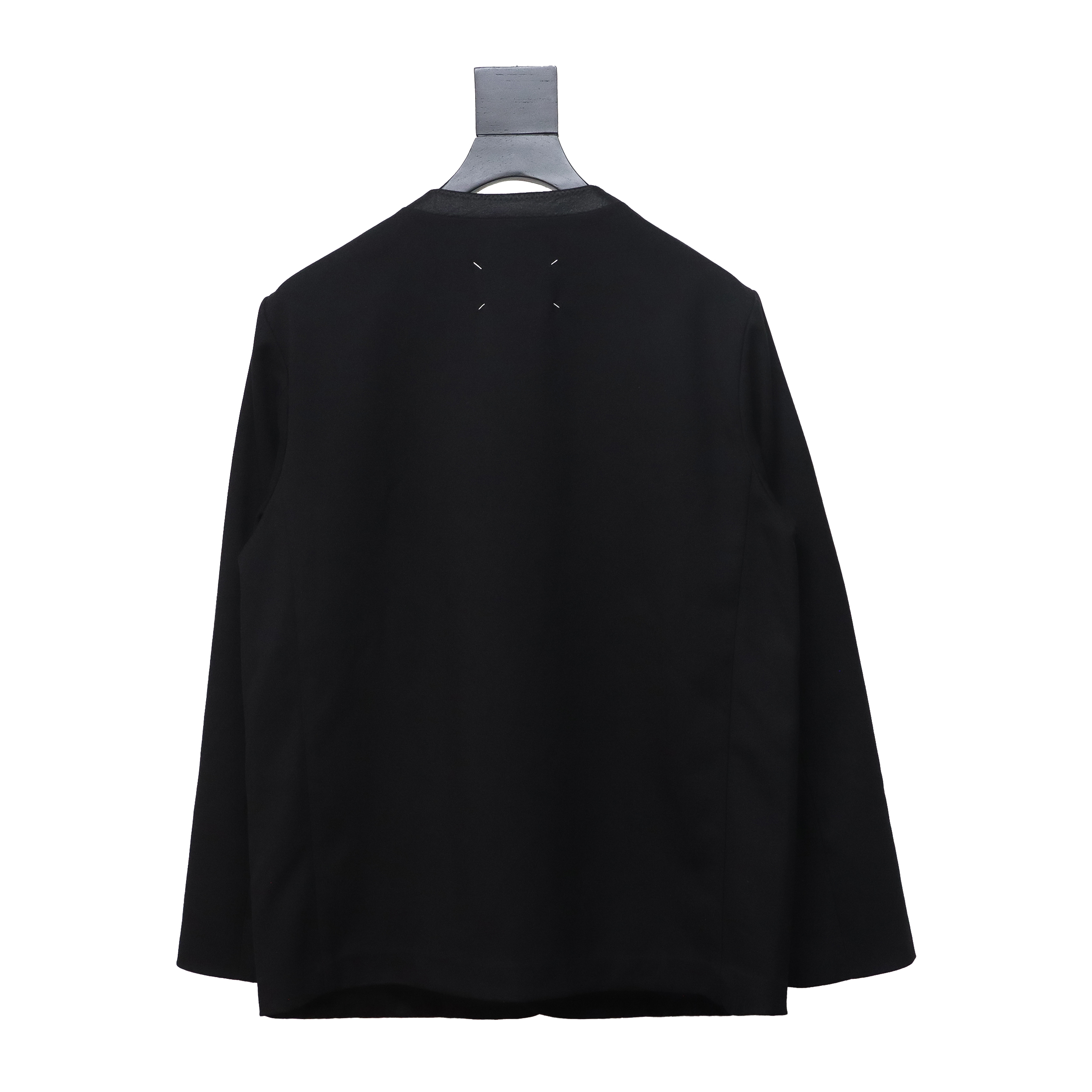 Maison Margiela 24Fw Wool Blend Collarless Blazer