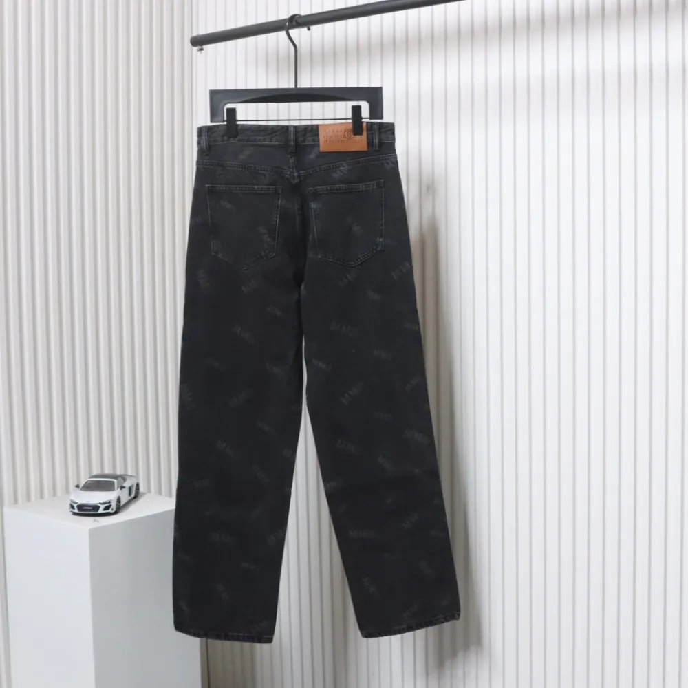 Maison Margiela All Over Logo Jeans
