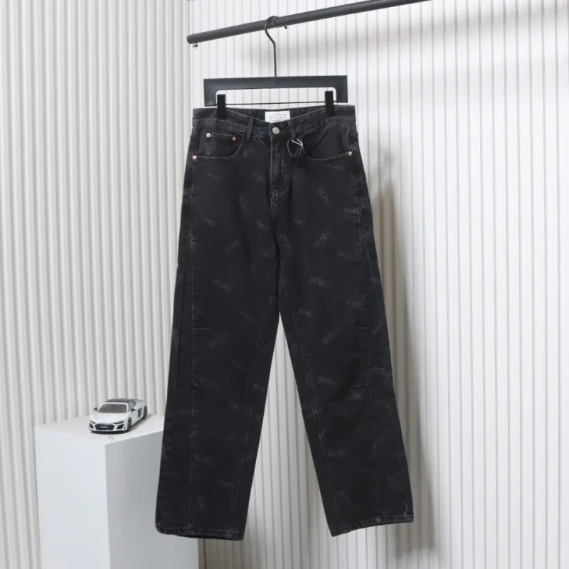 Maison Margiela All Over Logo Jeans