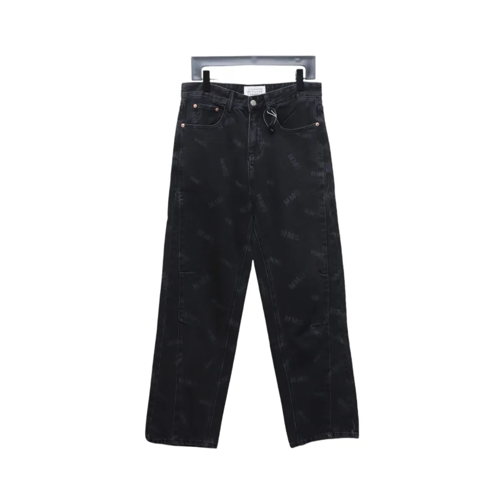 Maison Margiela All Over Logo Jeans