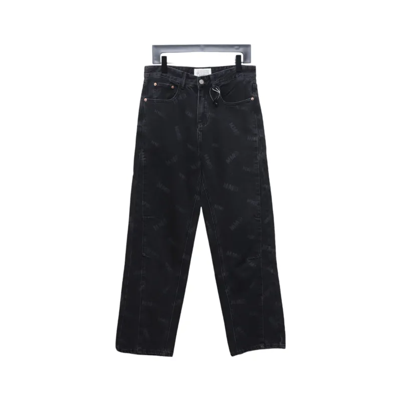 Maison Margiela All Over Logo Jeans