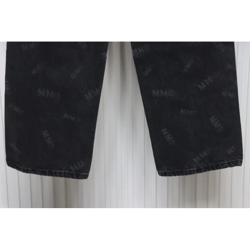 Maison Margiela All Over Logo Jeans