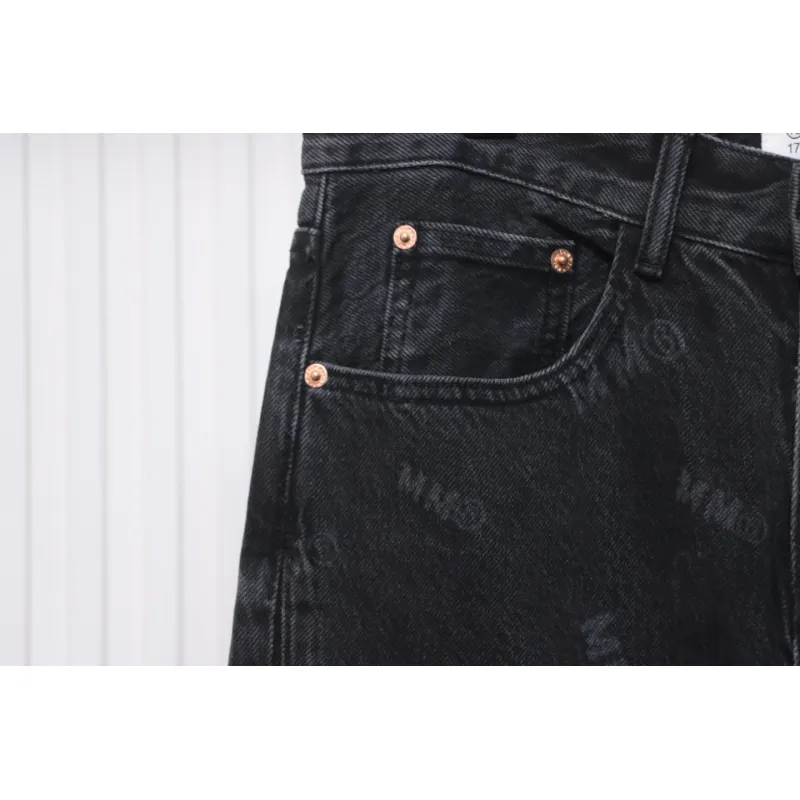 Maison Margiela All Over Logo Jeans